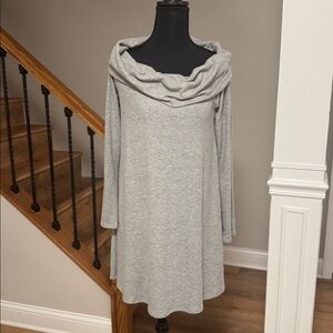 Francesca's Alya Women’s Heather Gray Sweater Dress Size Medium NWT